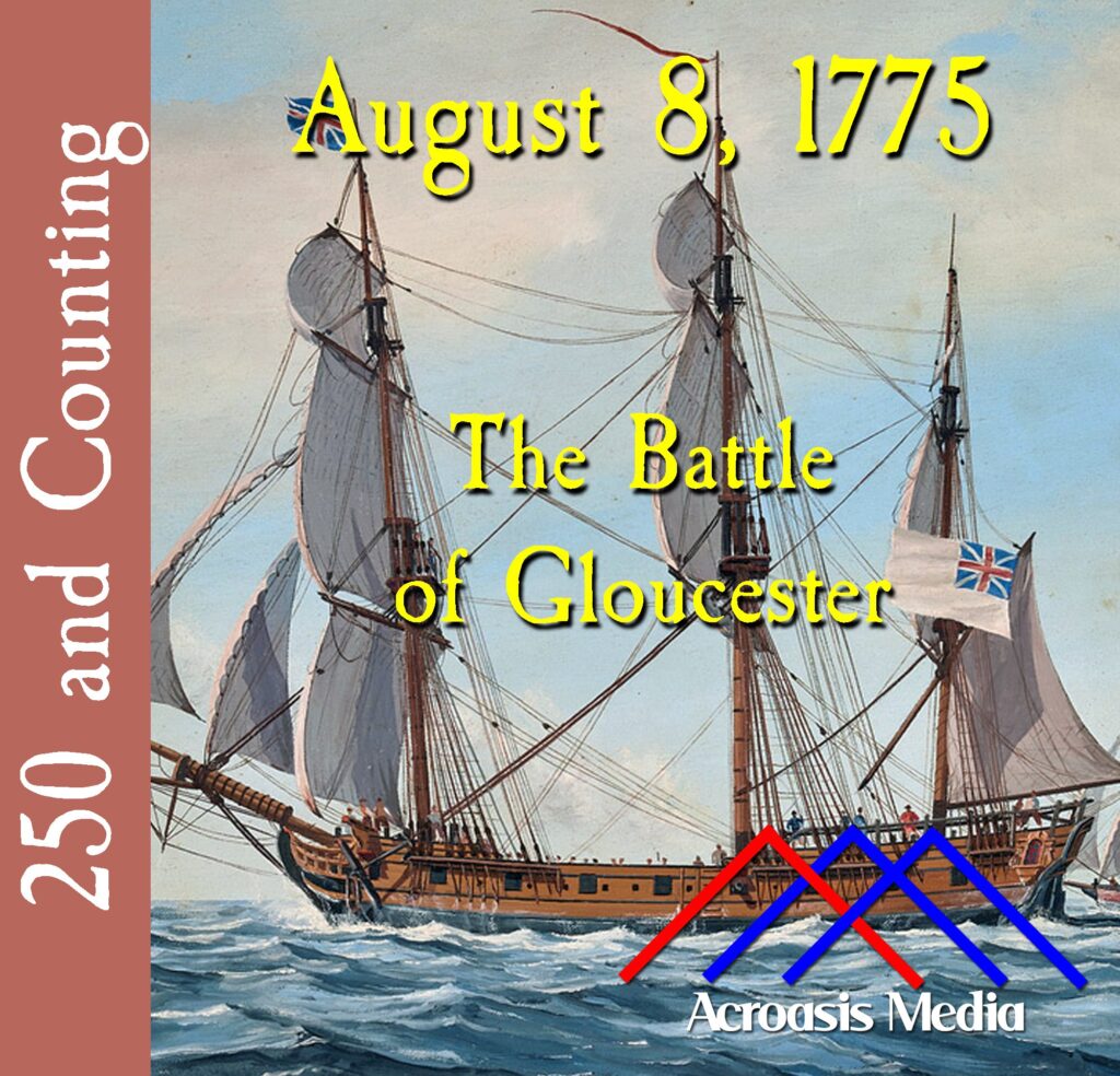 Cover art for August 8, 1775: the HMS Falcon