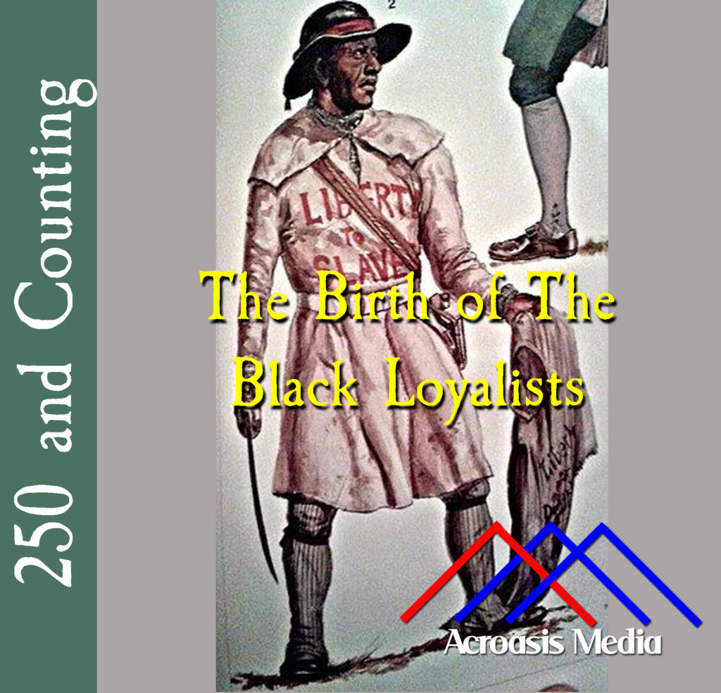 Cover art for November 14, 1775: art depicting a member of Dunmore's Ethiopian Regiment. Original artist is unknown but this image is frequently used to represent those soldiers.