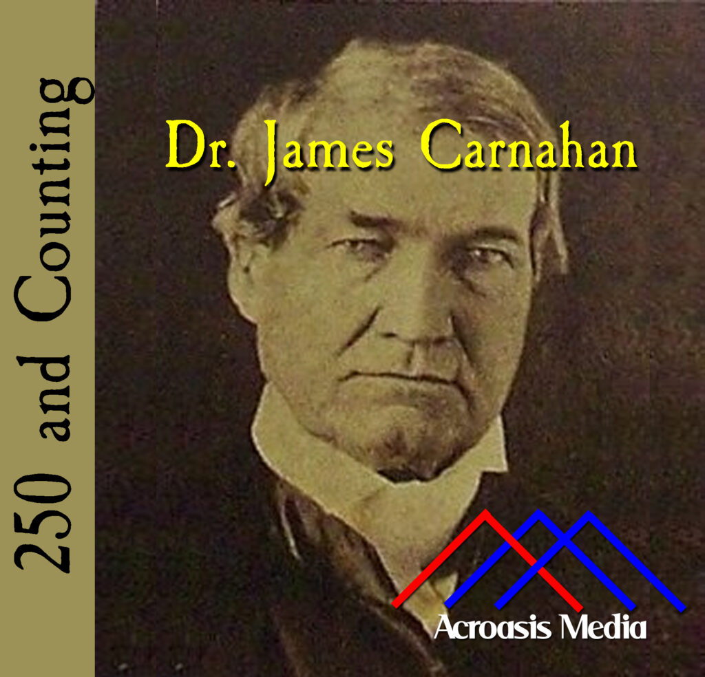 Cover art for November 15, 1775: Undated photo of Rev. James Carnahan, via findagrave.com.