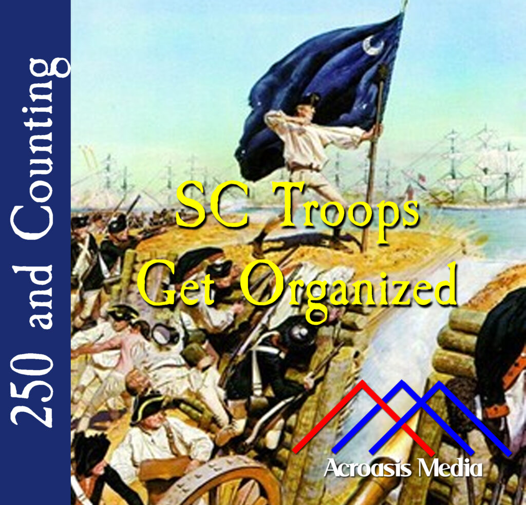 Cover art for November 18, 1775: the 2nd Couth Carolina Regiment.