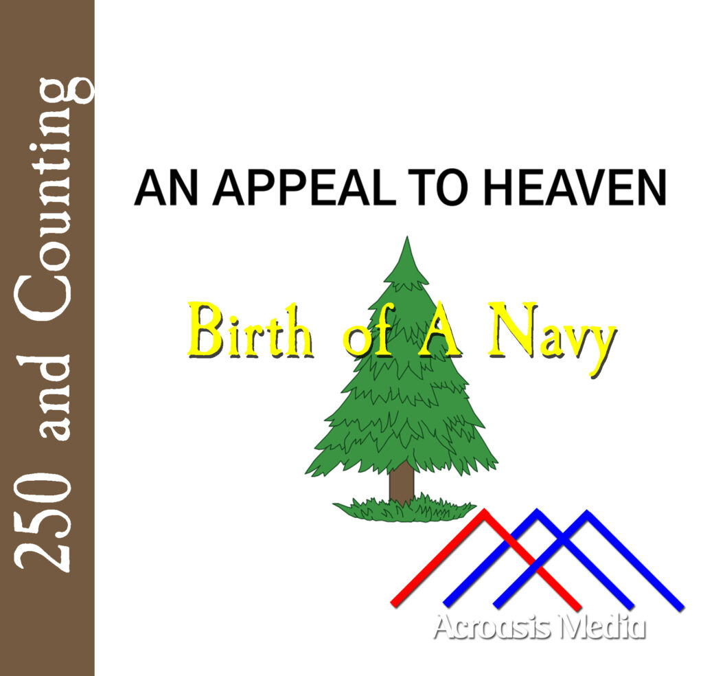 Cover art for December 29, 1775: The Pine Tree Flag, which was the ensign of the Massachusetts State Navy.