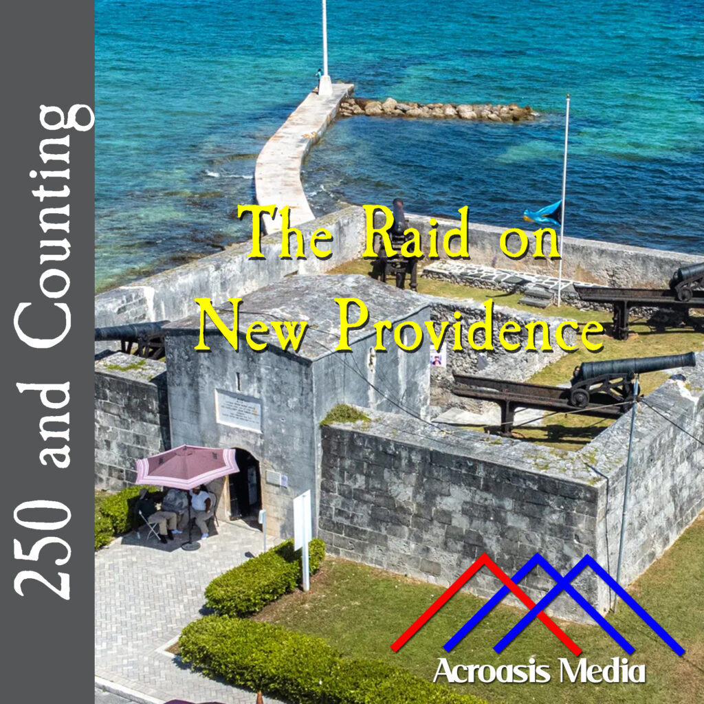 Cover art for March 3, ,1776: A modern-day view of Fort Montagu.