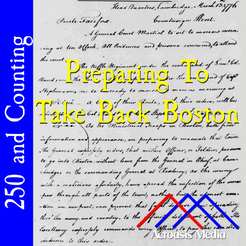 Cover art for March 13, 1776: George Washington's General Orders for this day. via Library of Congress/National Archives.
