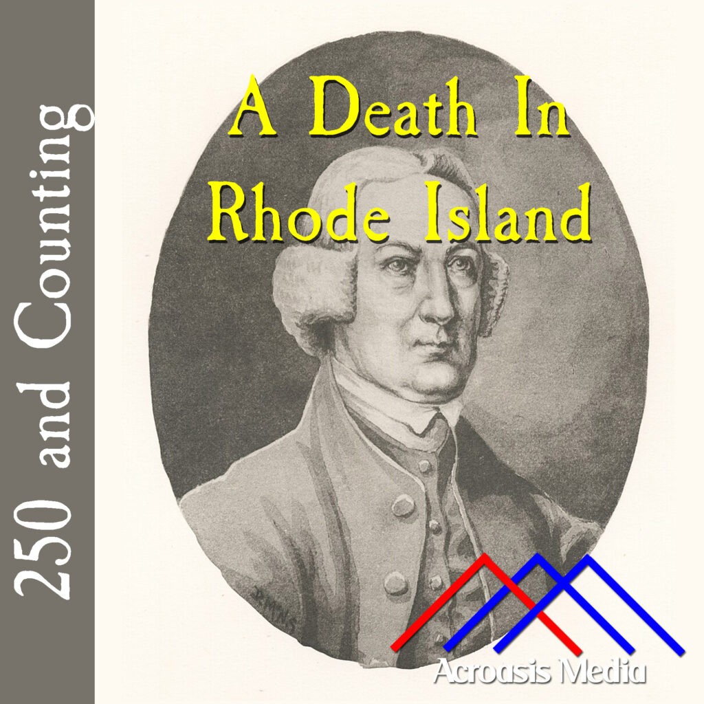 Cover art for March 26, 1776: Portrait of Samuel Ward, probably by David McNeely Stauffer. (image cropped) via New York Public Library Digital Archives.