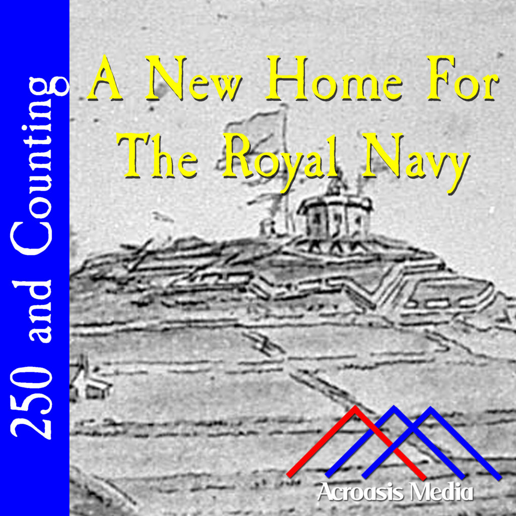 Cover art for March 27, 1776: Depiction of Citadel Hill during the American Revolution, viewed from Fort Needham, 1780. Engraved and published by Edward Hicks, 1780. From the Virtual Halifax archives, via wikimedia.