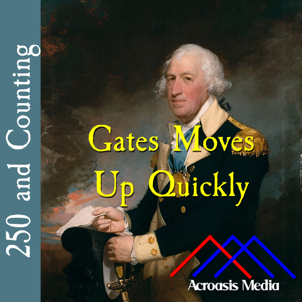 Cover art for April 27, 1776: Horatio Gates, by Gilbert Stuart, 1793. via the Metropolitan Museum of Art.