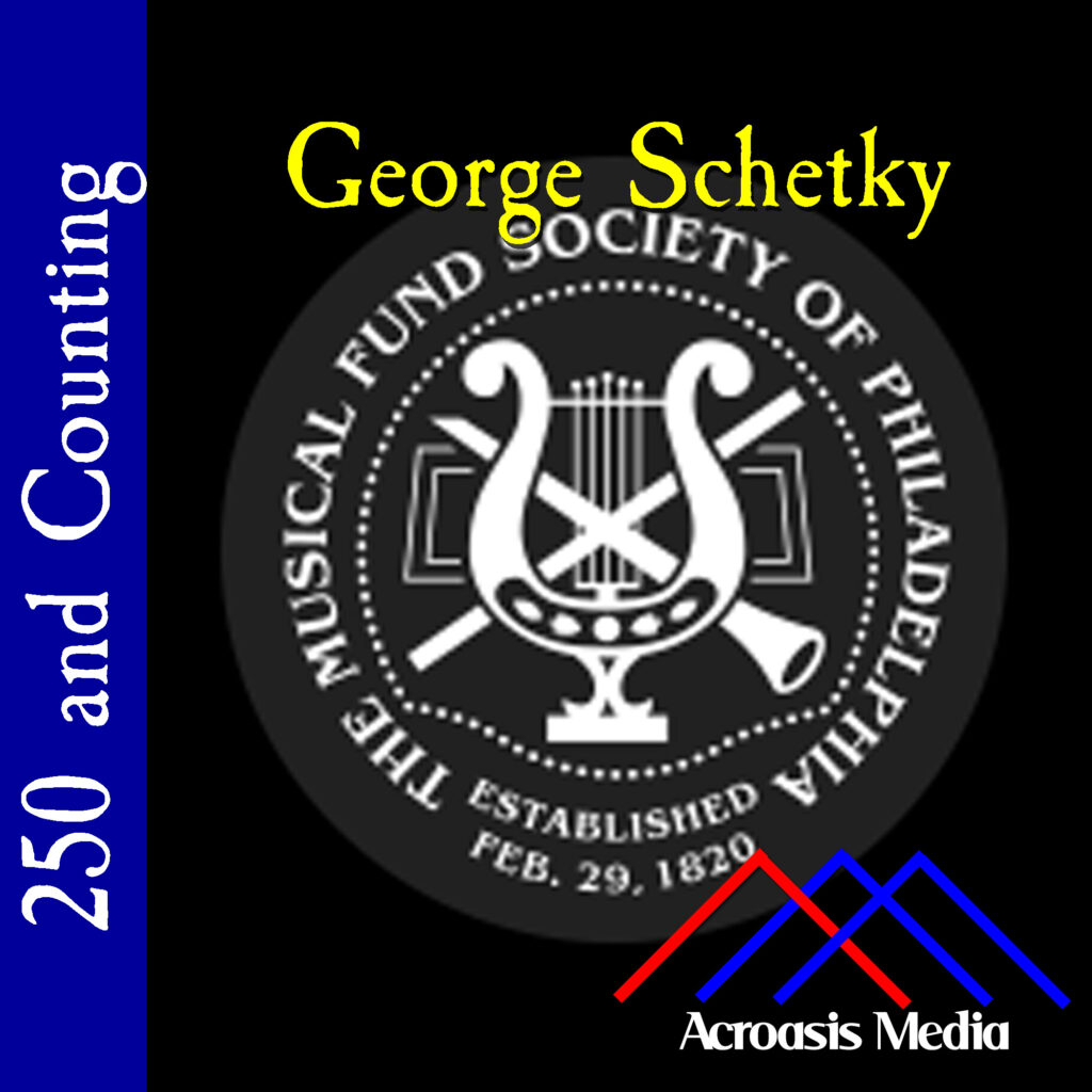 Cover art for June 1, 1776: Logo of the Musical Fund Society of Philadelphia. We do hope they get some extra attention and don't hold it against us for swiping this off their website.