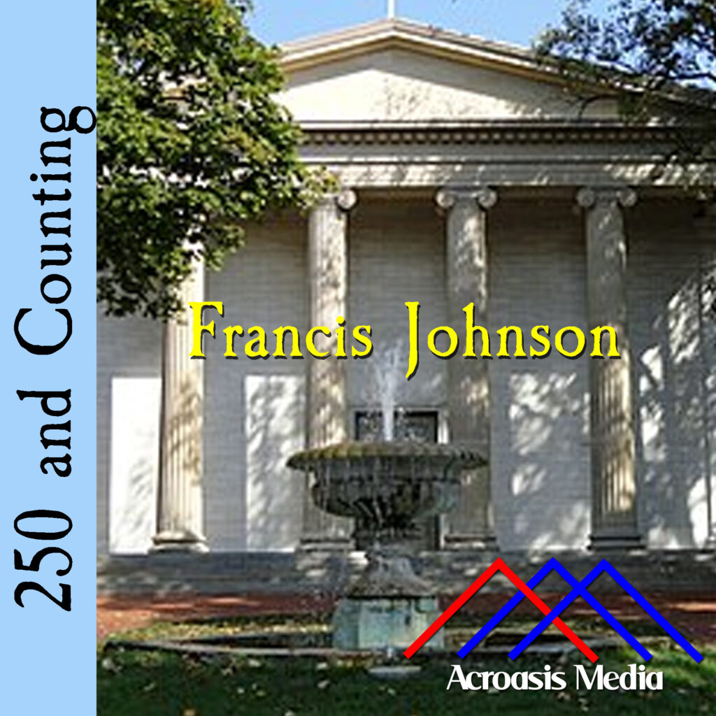 Cover art for June 19, 1776: The Old State House in Kentucky. We have to confess, Francis Johnson did not use this building; the one he occupied burned down a few years earlier. He was likely part of the vote to get this one built, though.