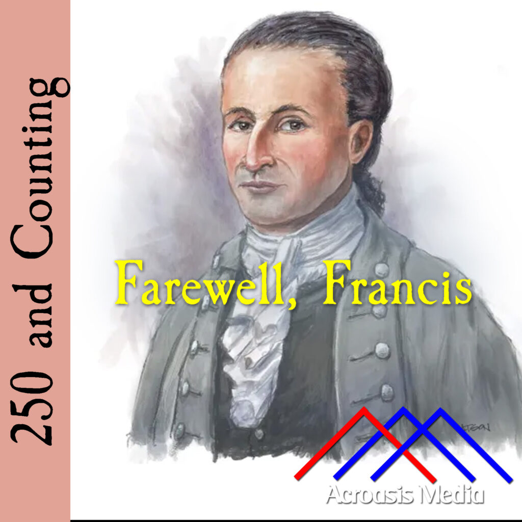 Cover art for July 31, 1776: watercolor art of Francis Salvador. Via American Battlefield Trust.