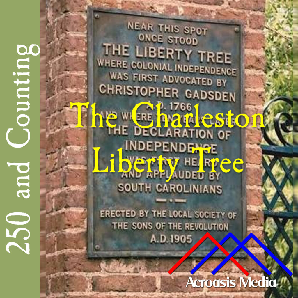 Cover art for August 5, 1776: The Charleston Liberty Tree marker. via Instagram/Bulldogtours
