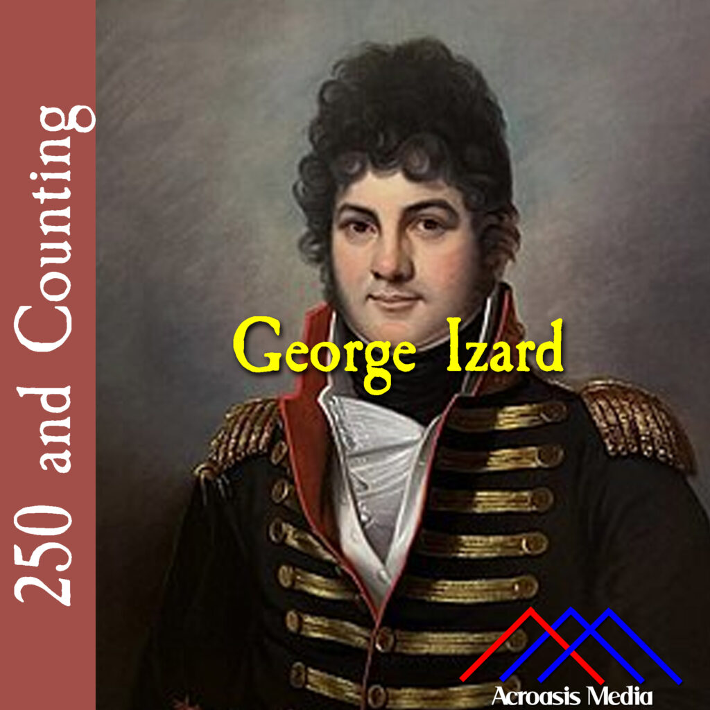 Cover art for October 21, 1776: postumous portrait of George Izard by Charles Bird King, ca. 1862. Via Wikimedia Commons.