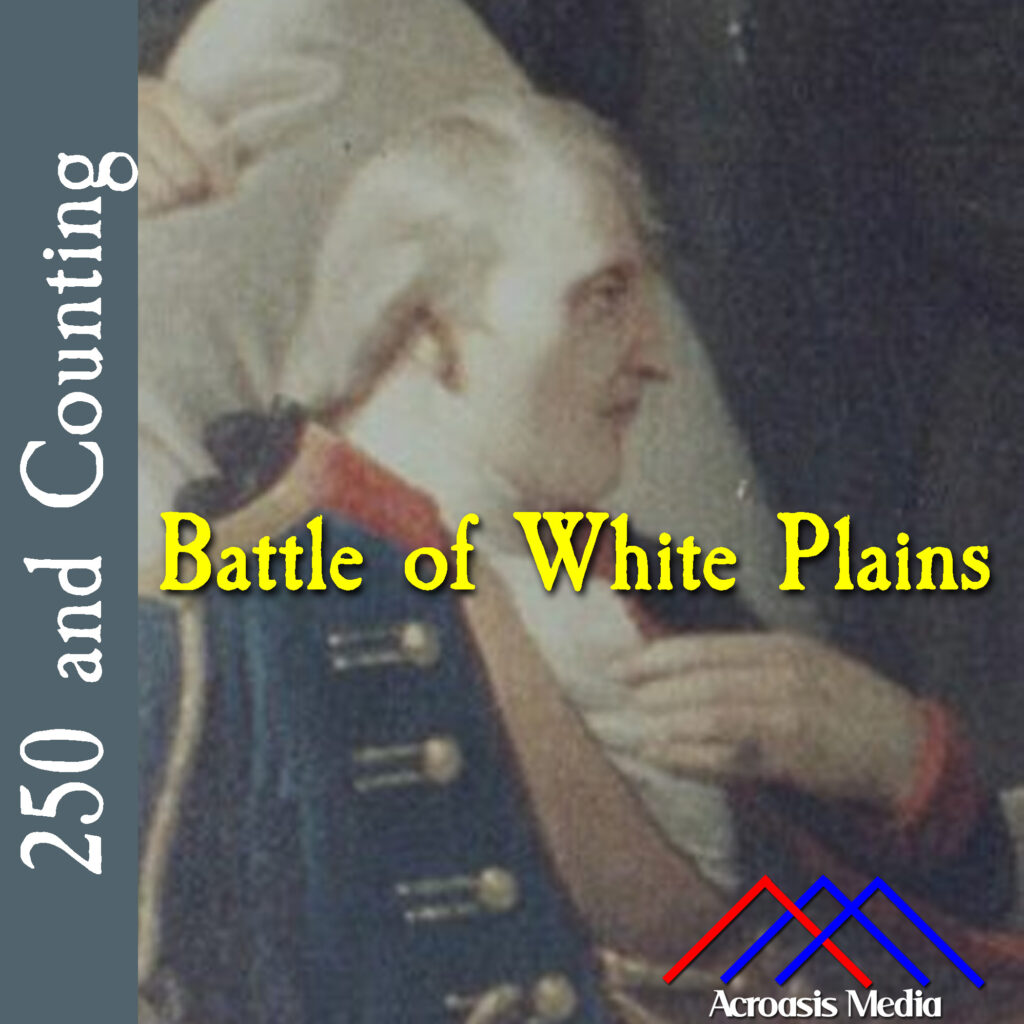 Cover art for October 28, 1776: detail of a 19th century painting of Johann Rall, painted by George Whiting Flagg, based on an earlier sketch by John Trumbull. via the Old Barracks Museum in Trenton, NJ.